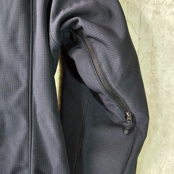 Marmot Gore Windstopper Softshell Jacket Mens S Black Minimal Outdoors Lined - Picture 5 of 9